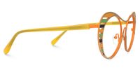 Abital - Aviator Yellow Eyeglasses | Vooglam 
