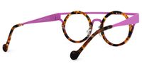 Acantha - Aviator Purple/Tortoise Eyeglasses | Vooglam Side View