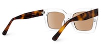Marilu - Rectangle Crystal Sunglasses - 3