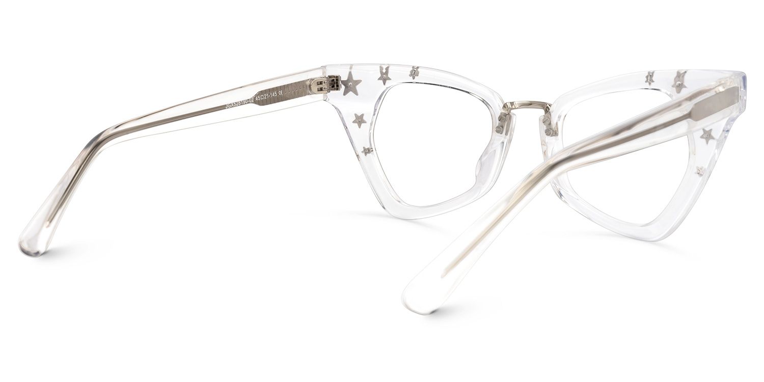 Adamma - Cat Eye Crystal Eyeglasses product detail 3