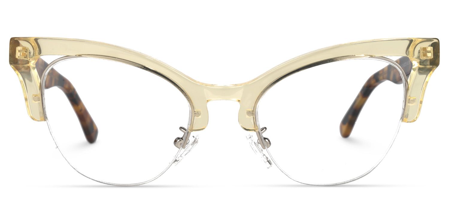 Drayton - Cat Eye Yellow Eyeglasses product detail 2