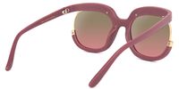 Round Mauve Sunglasses | Vooglam.com Side View
