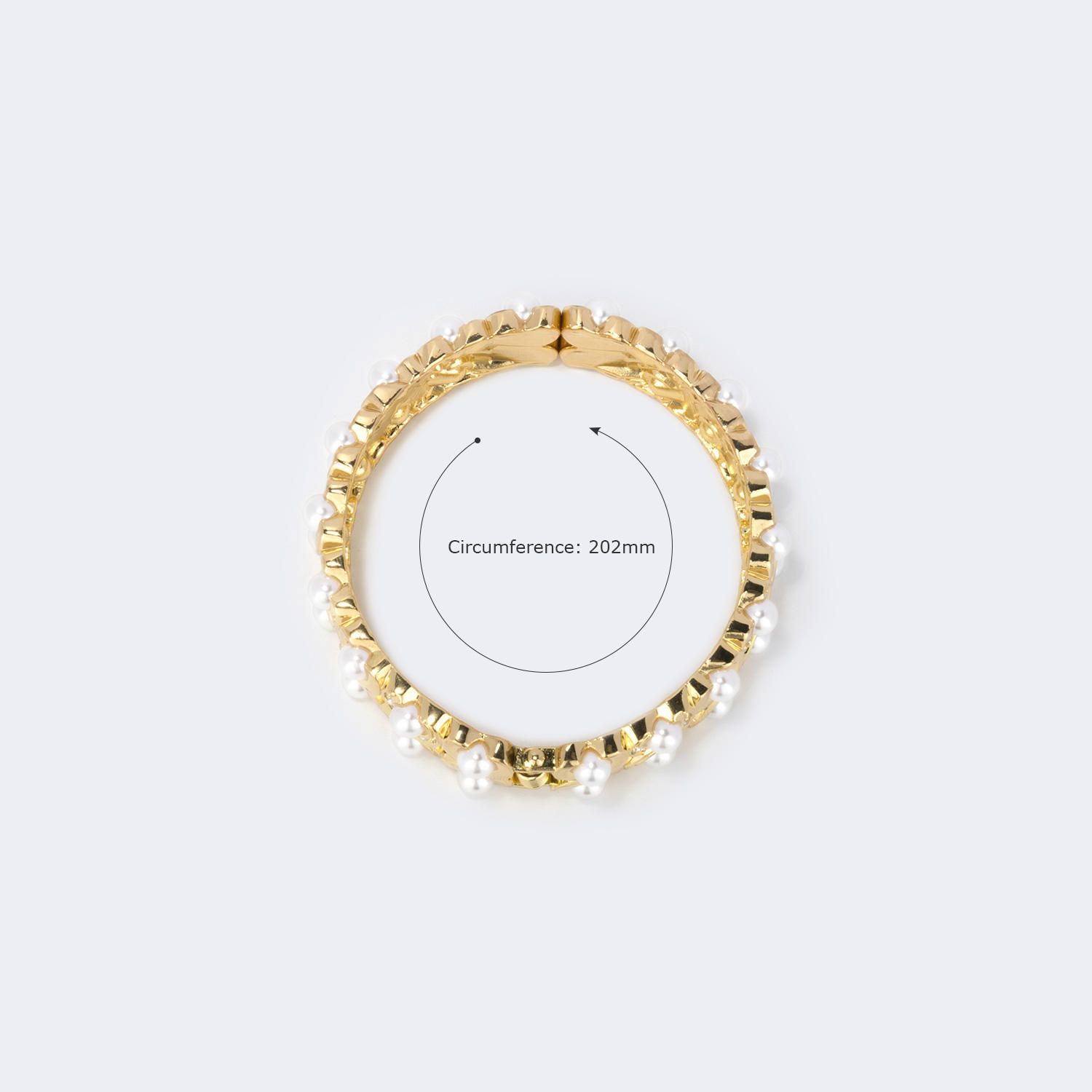 Baroque Artificial Pearl Bracelet | Vooglam.com 4