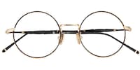 Clara Round Black/gold Eyeglasses - 1