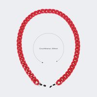 Twist Link Red Glasses Chains | Vooglam.com 