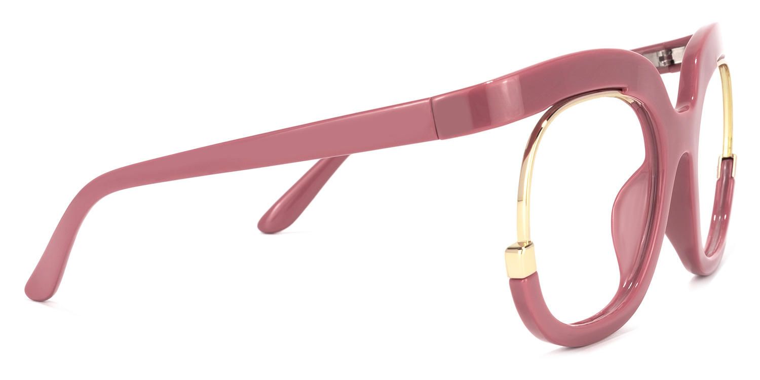 Fredia - Square Pink Eyeglasses product detail 4