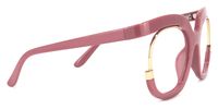 Fredia - Square Pink Eyeglasses | Vooglam 