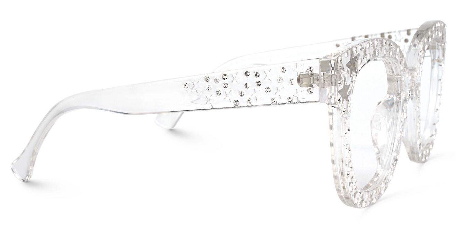 Candice - Crystal Square Eyeglasses | Vooglam 4