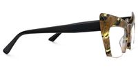 Garza - Cat Eye Brown Eyeglasses | Vooglam 
