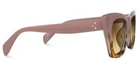 Rectangle Tortoise Sunglasses | Vooglam.com 