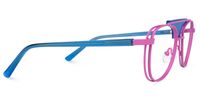 Rosado - Aviator Purple Eyeglasses | Vooglam 