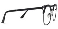 Whitfield - Square Black Eyeglasses | Vooglam 