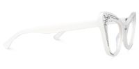 Bratton - Cat Eye White Eyeglasses | Vooglam 