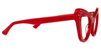Bratton - Cat Eye Red Eyeglasses | Vooglam 