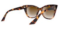 Gwin - Cat Eye Tortoise Sunglasses | Vooglam Side View