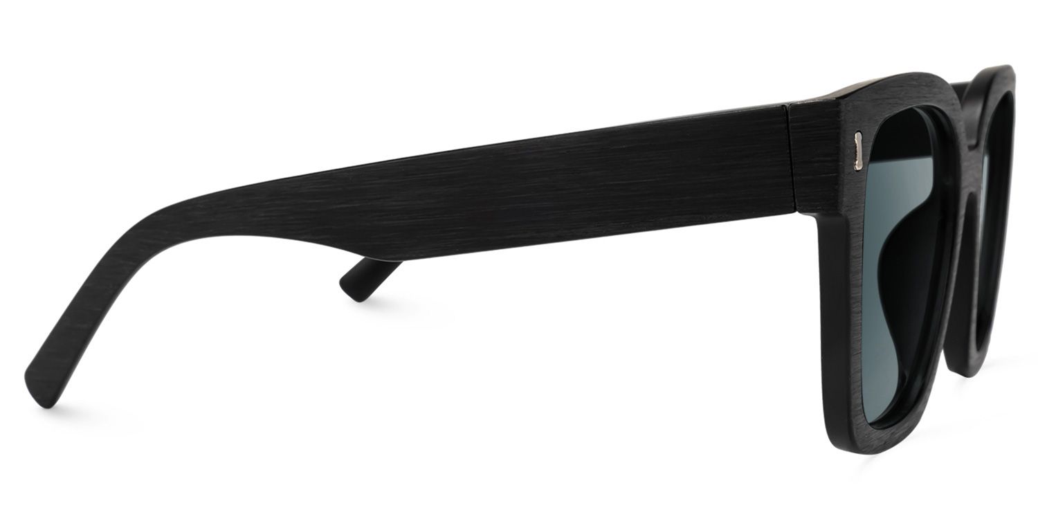 Foxx - Square Black Sunglasses product detail 4