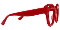 Wimberly - Cat Eye Red Eyeglasses | Vooglam 