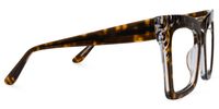 Yamizka - Square Tortoise Eyeglasses | Vooglam 