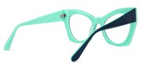 Lozano - Cat Eye Blue Eyeglasses - 3