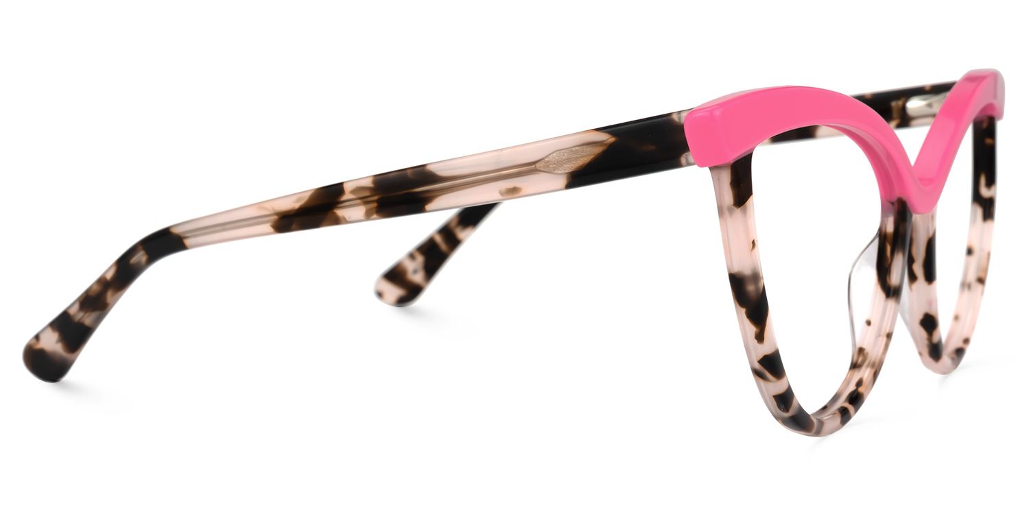 Florido - Cat Eye Pink Eyeglasses product detail 4