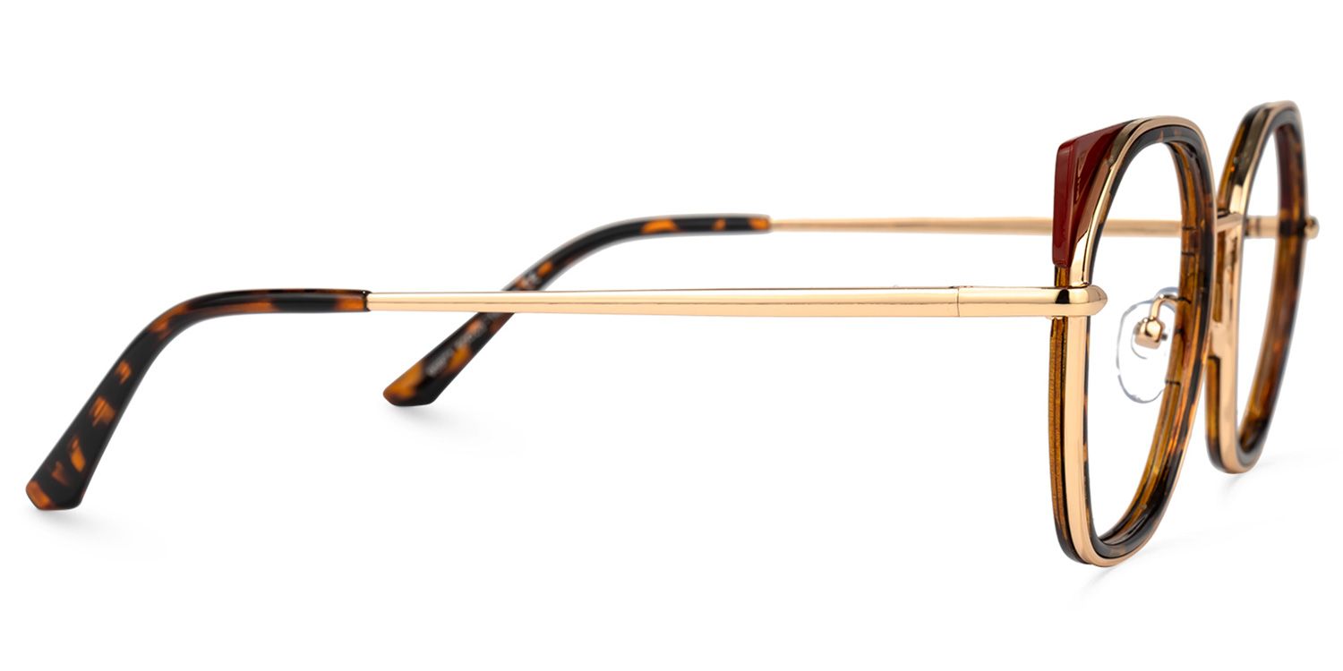 Dawkins - Cat Eye Tortoise Eyeglasses | Vooglam 4