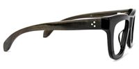 Abishag - Rectangle Black Eyeglasses | Vooglam 