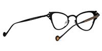 Chuchin - Cat Eye Black Eyeglasses | Vooglam Side View