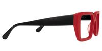Aponte - Rectangle Red Eyeglasses | Vooglam 