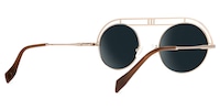 Sadiq - Aviator Gold Sunglasses - 3
