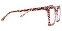 Luisa - Butterfly Multicolor Eyeglasses | Vooglam