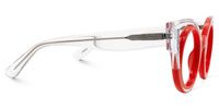 Carreras - Cat Eye Red Eyeglasses | Vooglam