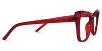 Square Red Eyeglasses | Vooglam.com 
