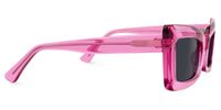 Melendez - Rectangle Pink Sunglasses | Vooglam 