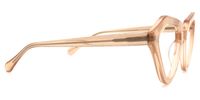Farhana - Geometric Brown Eyeglasses | Vooglam 