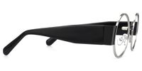 Ceballos - Round Silver Eyeglasses | Vooglam 