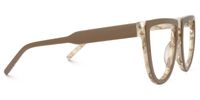 Amiens - Aviator Brown Eyeglasses | Vooglam