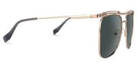 Aafje - Aviator Gold Sunglasses | Vooglam 