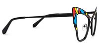 Aali - Cat Eye Black Eyeglasses | Vooglam 