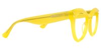 Abdiel - Round Yellow Eyeglasses | Vooglam 