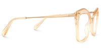 Abbey - Butterfly Champagne Eyeglasses | Vooglam 