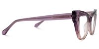 Abelina - Cat Eye Purple Eyeglasses | Vooglam