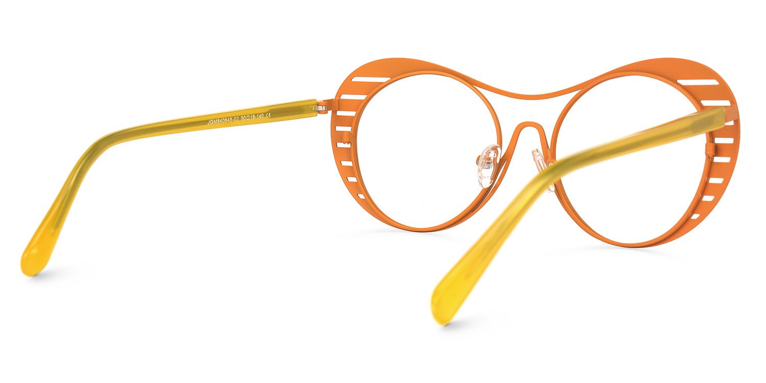 Abital - Aviator Yellow Eyeglasses product detail 3