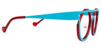 Acantha - Aviator Blue/Red Eyeglasses | Vooglam 