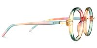 Acadia - Round Multicolor Eyeglasses | Vooglam