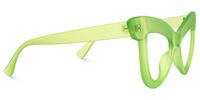 Cat Eye Light/Green Eyeglasses | Vooglam.com 