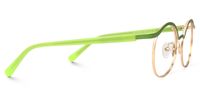 Aceline - Browline Green Eyeglasses | Vooglam 