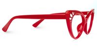 Achaia - Cat Eye Red Eyeglasses | Vooglam 