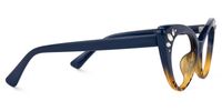 Achaia - Cat Eye Blue/Tortoise Eyeglasses | Vooglam 