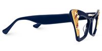 Adalet - Cat Eye Blue Eyeglasses | Vooglam 