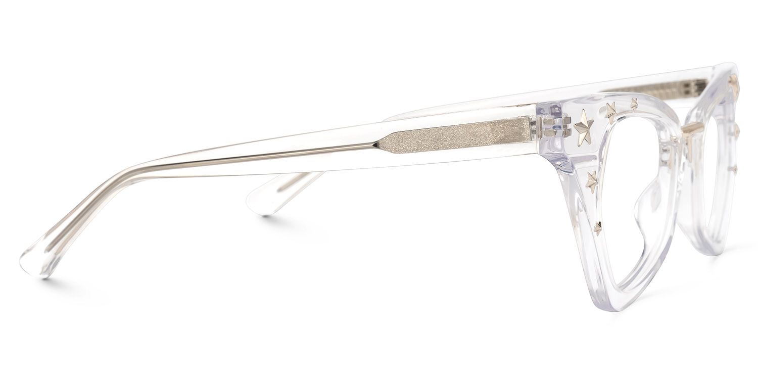 Adamma - Cat Eye Crystal Eyeglasses product detail 4